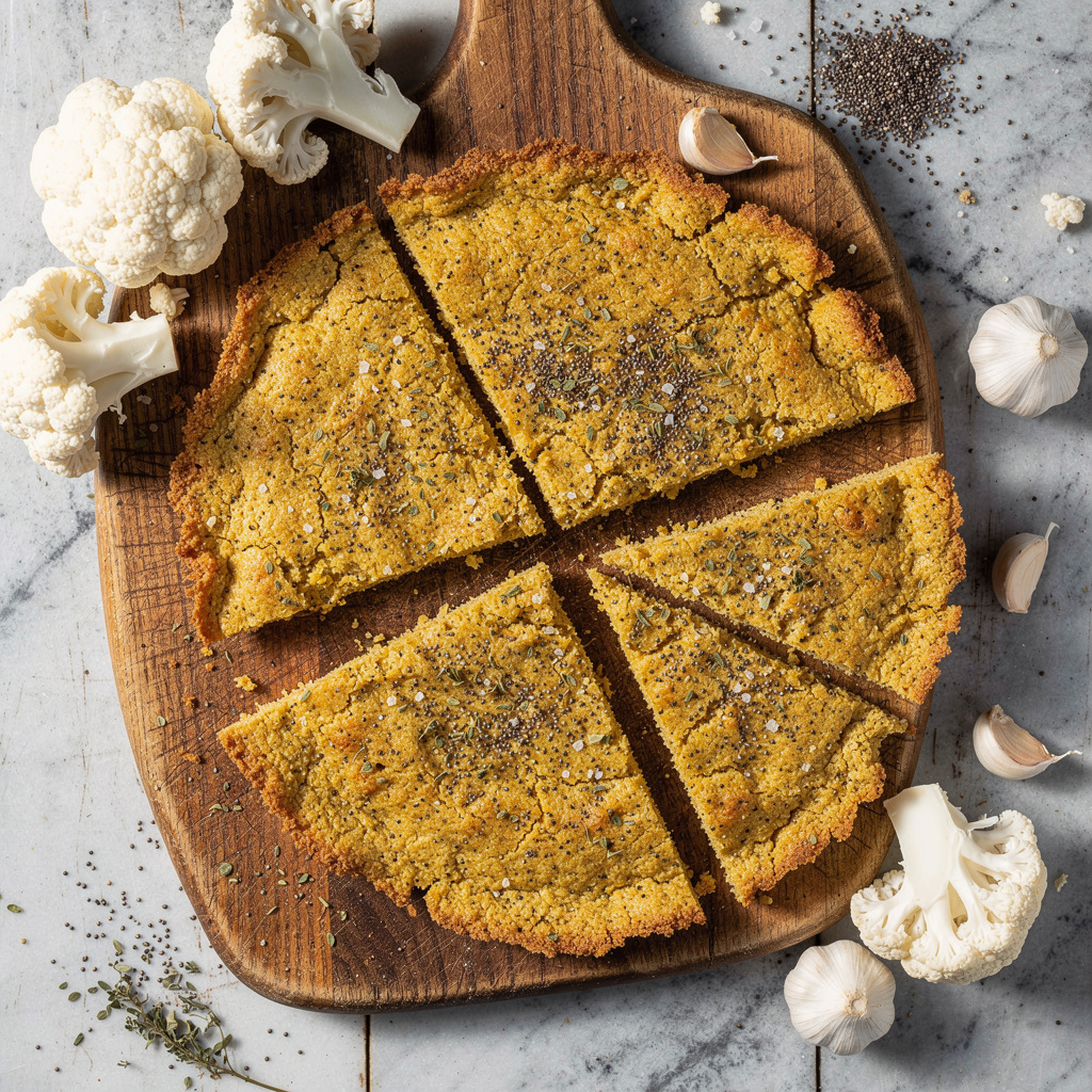 Cauliflower Pizza Crust