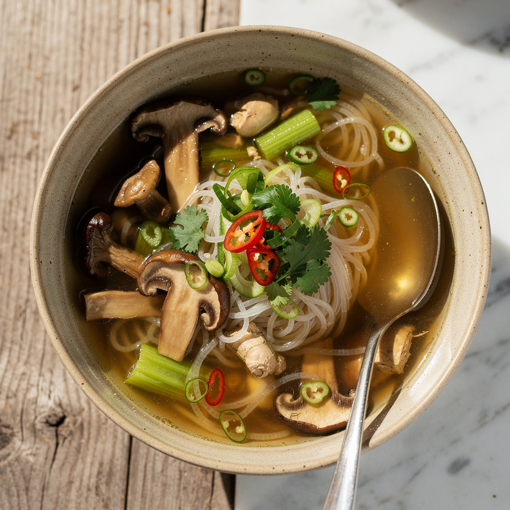 Wild Mushroom Pho