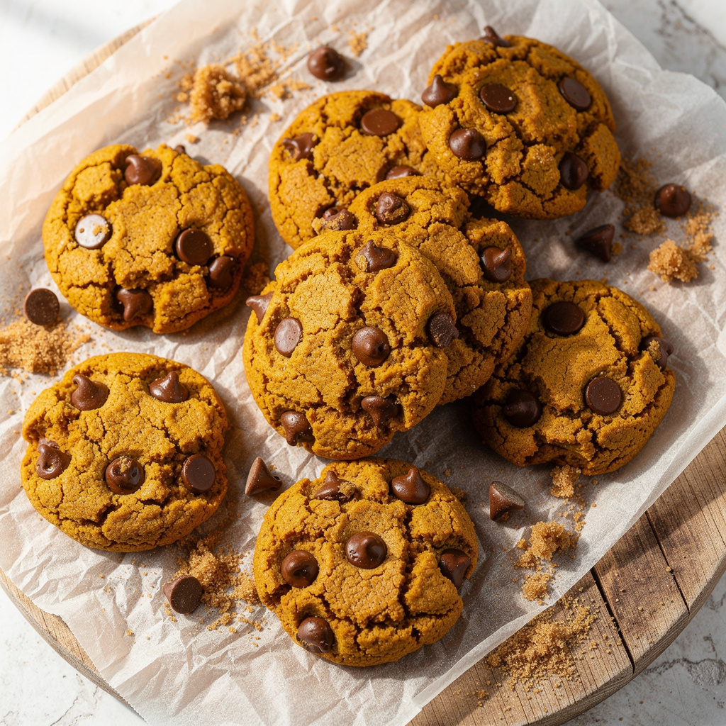 Soft Pumpkin Cookies (Gluten Free)