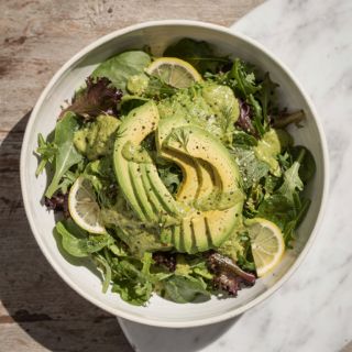 Avocado Caesar Salad (Paleo)