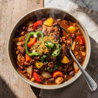 Hearty Red Bean Chili