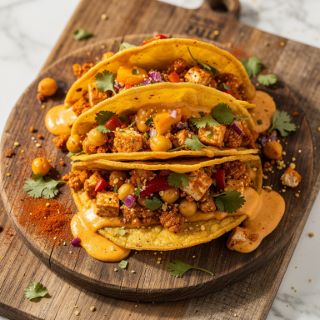 Loaded Chalupas with Chipotle Queso