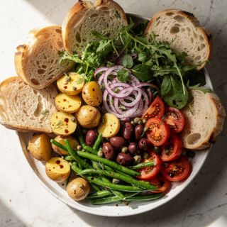Niçoise Salad Sandwich (Pan Bagnat)