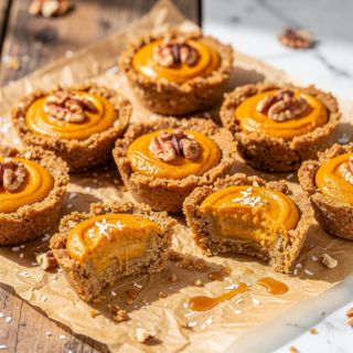 No-Bake Pumpkin Tarts (Paleo)