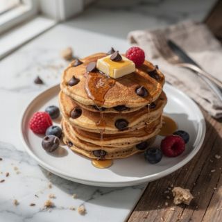 Chocolate Chip Pancakes (Breakfast)