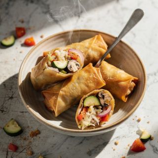 Baked Spring Rolls (GF)
