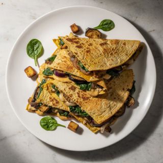 Spinach Quesadillas