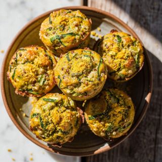 Quinoa Zucchini Frittata Muffins