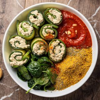 Zucchini Rolls with Ricotta Cheese