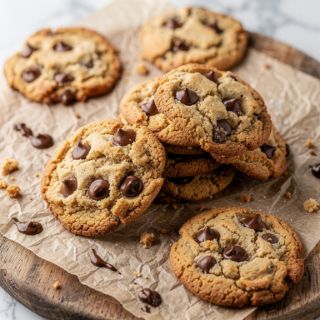 Almond Flour Chocolate Chip Cookies