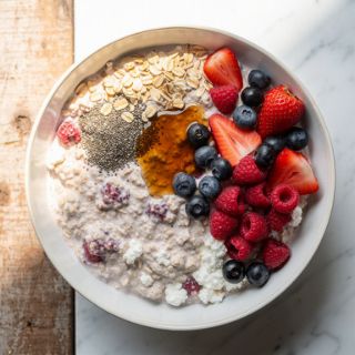 Cottage Cheese Overnight Oats