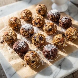 Almond Joy Protein Balls