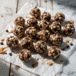 Chocolate Peanut Butter Protein Balls