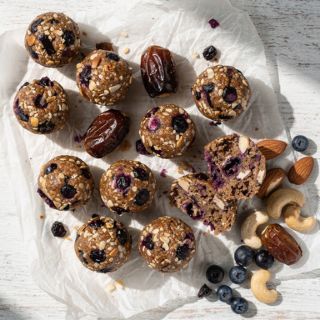 Blueberry Muffin Energy Balls