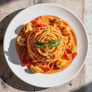 Roasted Red Pepper Alfredo