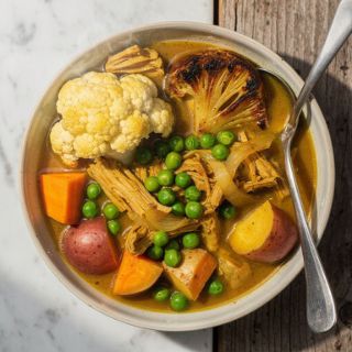 Jackfruit Curry (gluten-free, oil-free)