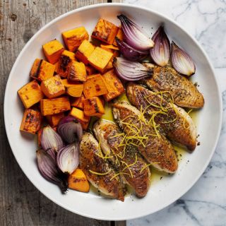 One Pan Za’atar Chicken Bake