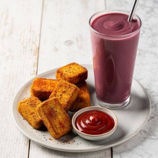 Air-Fried Tofu Nuggets