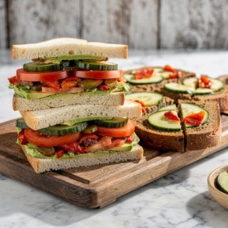 Ultimate Veggie Sandwich