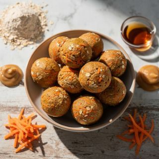 Carrot Cake Protein Balls