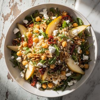 Barley Salad with Chickpeas