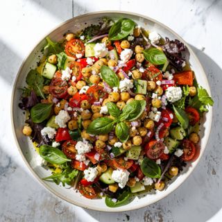 Greek Chickpea Salad
