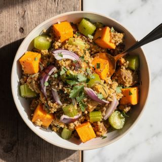 Quinoa Butternut Squash Stuffing