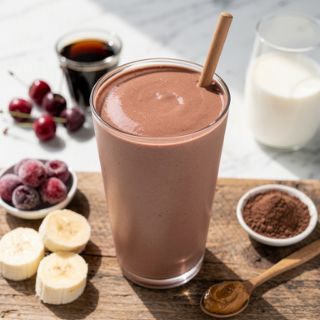 Mocha Cherry Smoothie