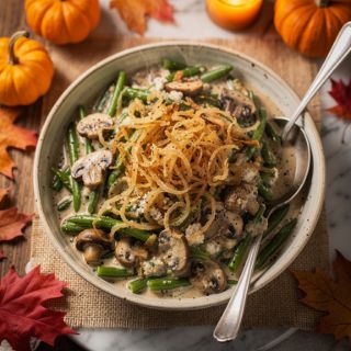 Healthy Green Bean Casserole